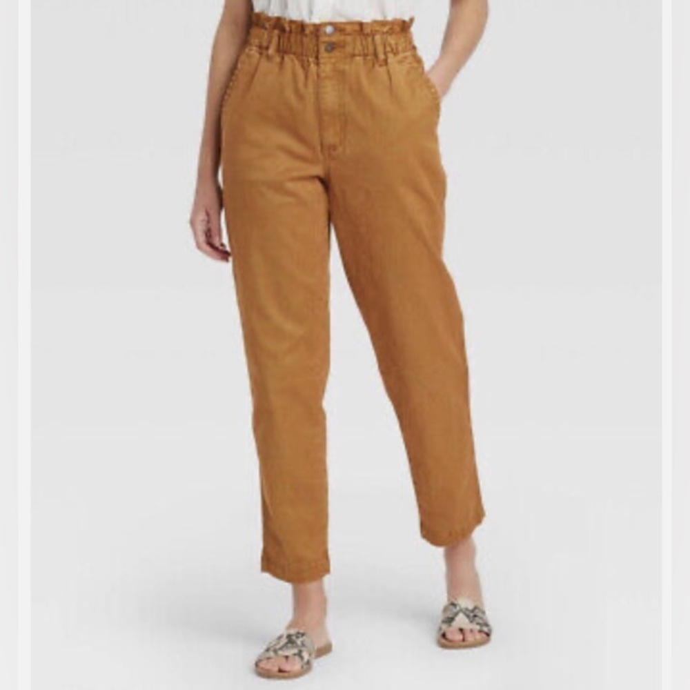 Universal Thread size 10 brown paper bag pants